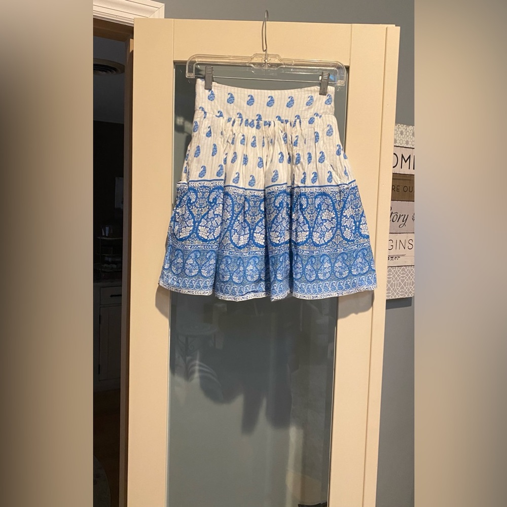 💙🌸Bohemian Paisley Mini Skirt